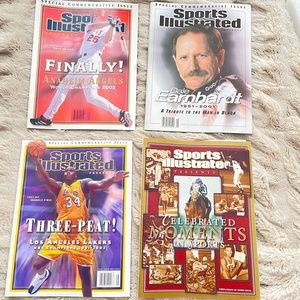 Sports Illustrated Anaheim Angels, Dale Earnhardt, Celebrated Moments In Sports.